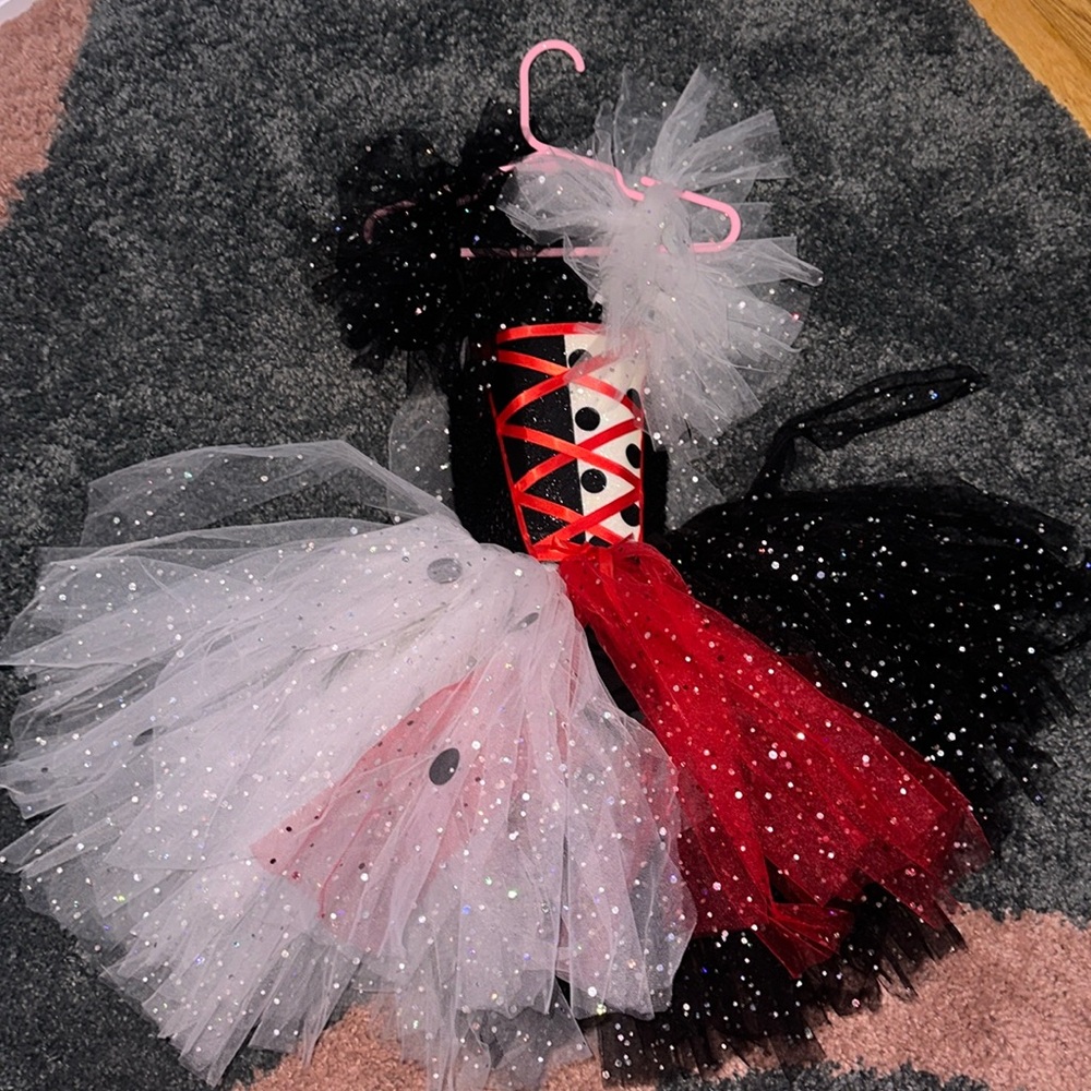 Girls “Cruella” Tutu Costume by Mia Belle Girls